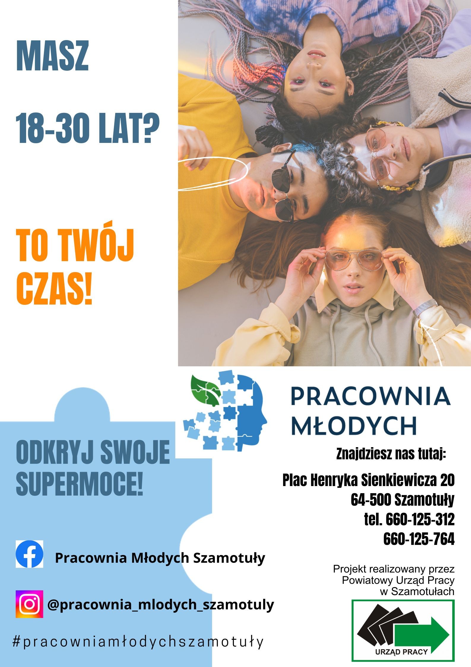 Plakat "Pracownia Młodych"